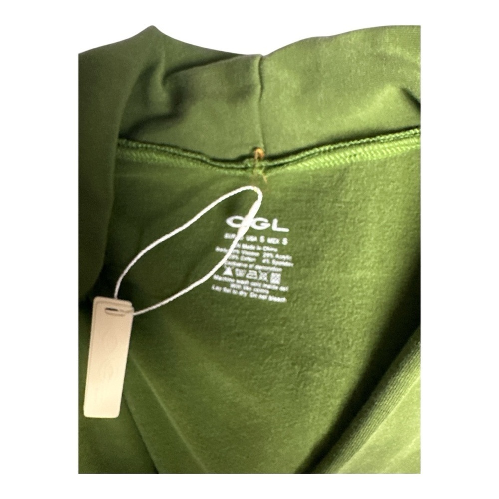 OGL - NWT - Green Draped Sweater - Picture 3 of 3